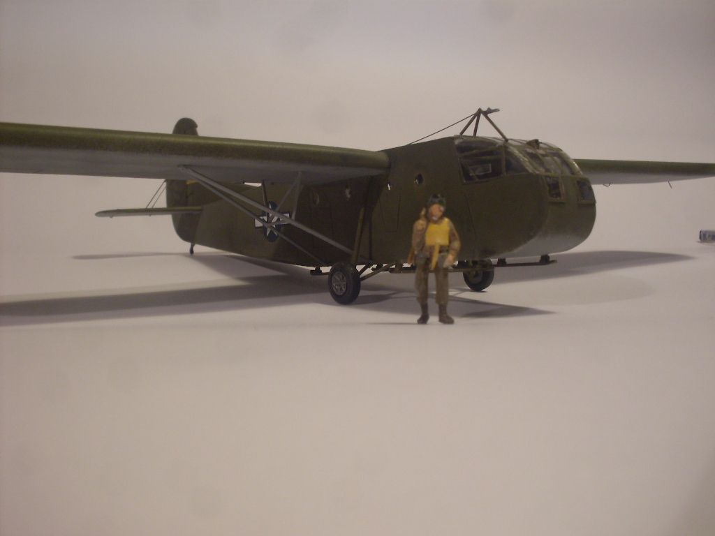 Waco CG4A Ready for Inspection Aircraft