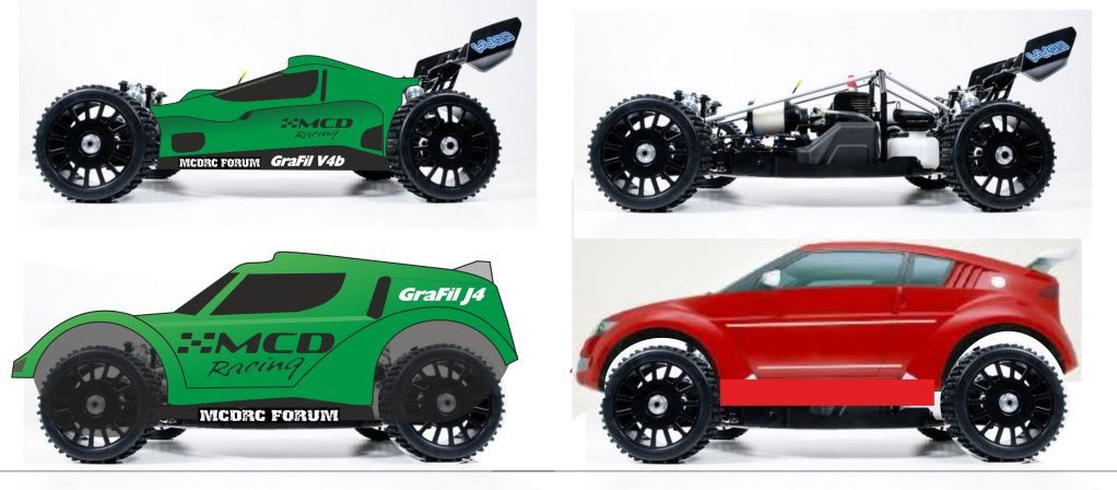 grafil rc bodies
