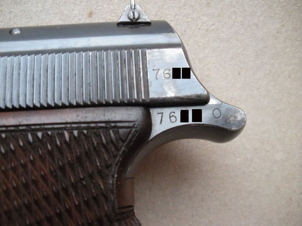 Walther Olympia Serial Numbers