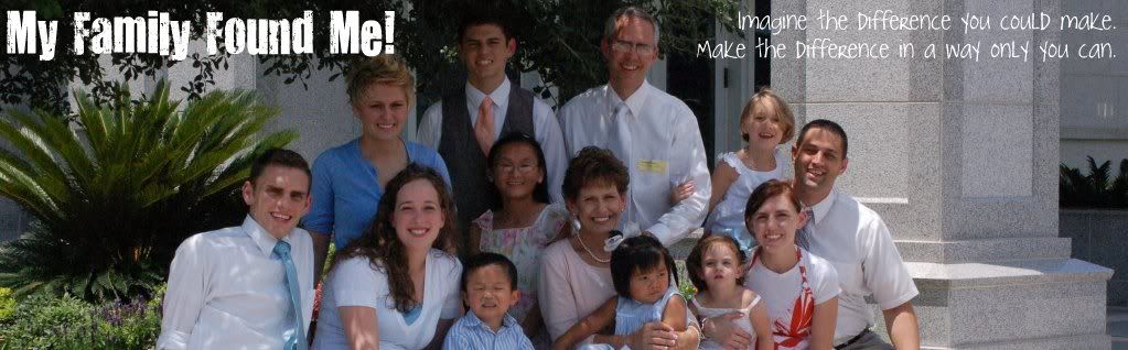 My Family Found Me! The Story of our Adoption Journey. Imagine the Difference You Could Make.
