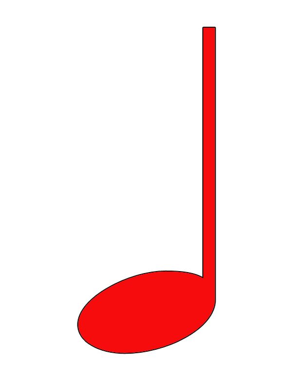 clipart music quarter note - photo #25