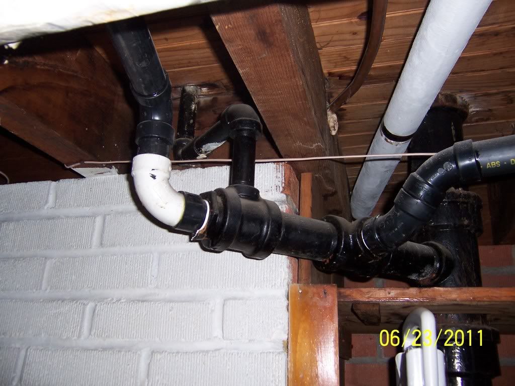 floor plumbing re installing pipe basement vent help