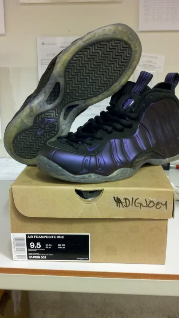 foamposite sole replacement