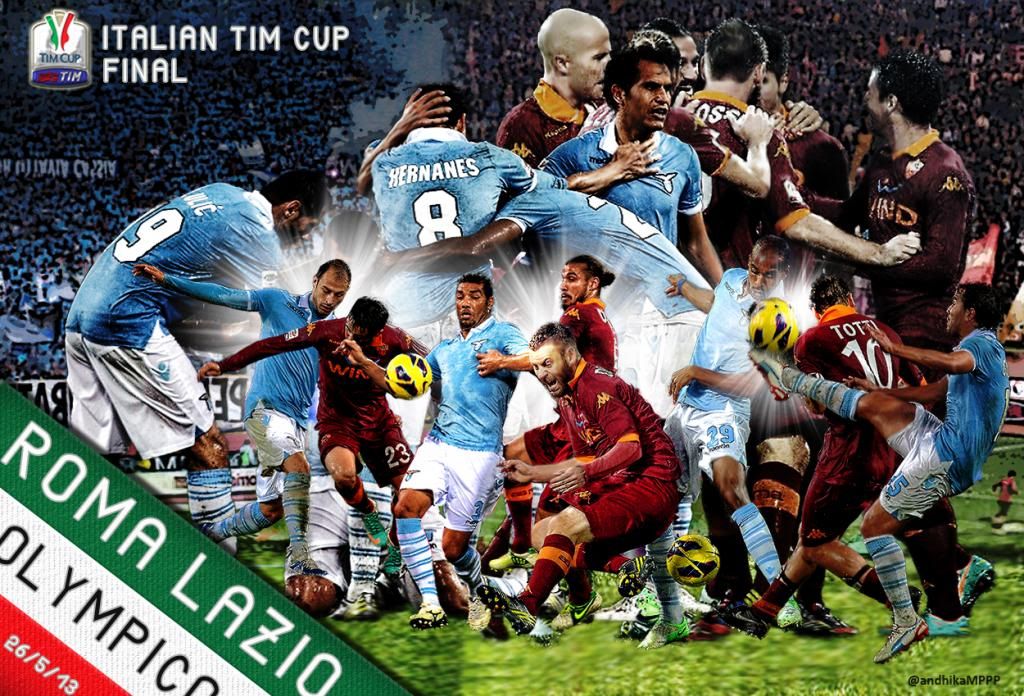 Italian Tim Cup 2013 Final : Roma Vs Lazio photo romavslaziocoppacopy.jpg