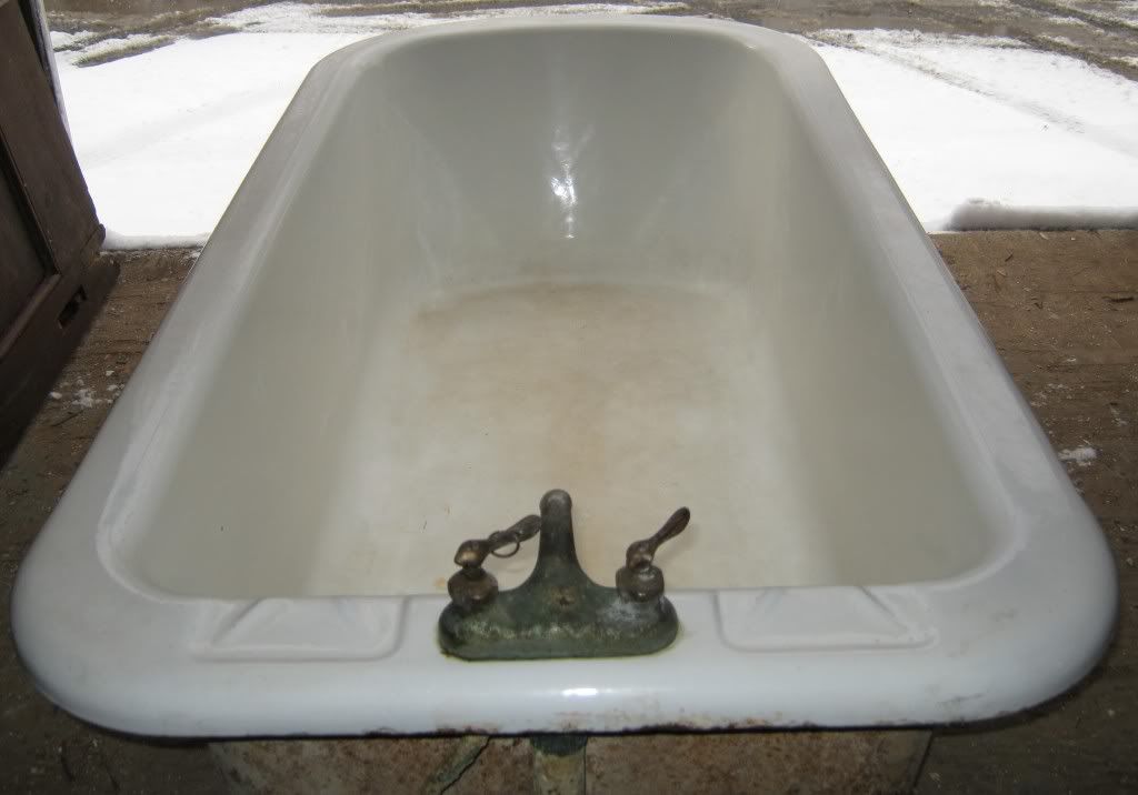 Antique BATHTUB Art Deco 1939 Old Vintage Porcelain 5712 eBay