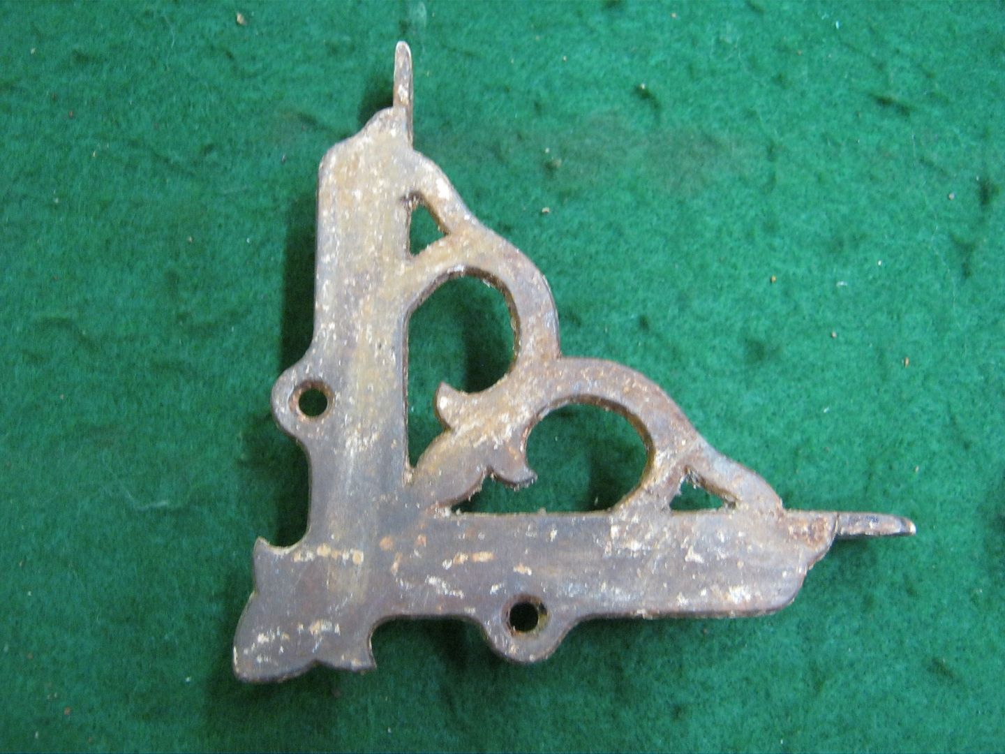 4 Antique Cast Iron Victorian Screen Door Corner Brackets Decorative 274213 eBay