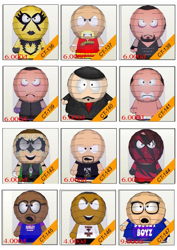 Bán mô hình giấy 3D chưa thành phẩm với 3,000 mẫu. - 16