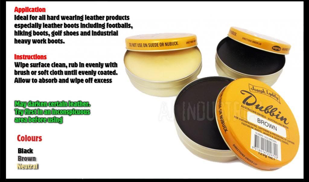 dubbin boot polish
