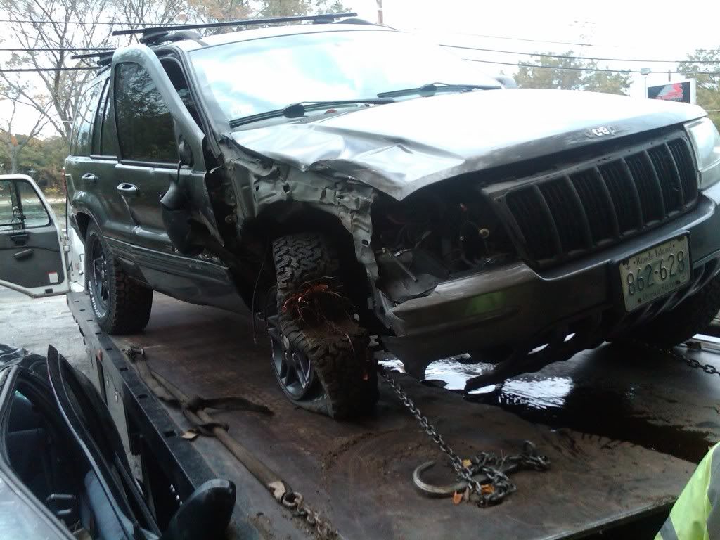 Wrecked 1998 jeep grand cherokee #3