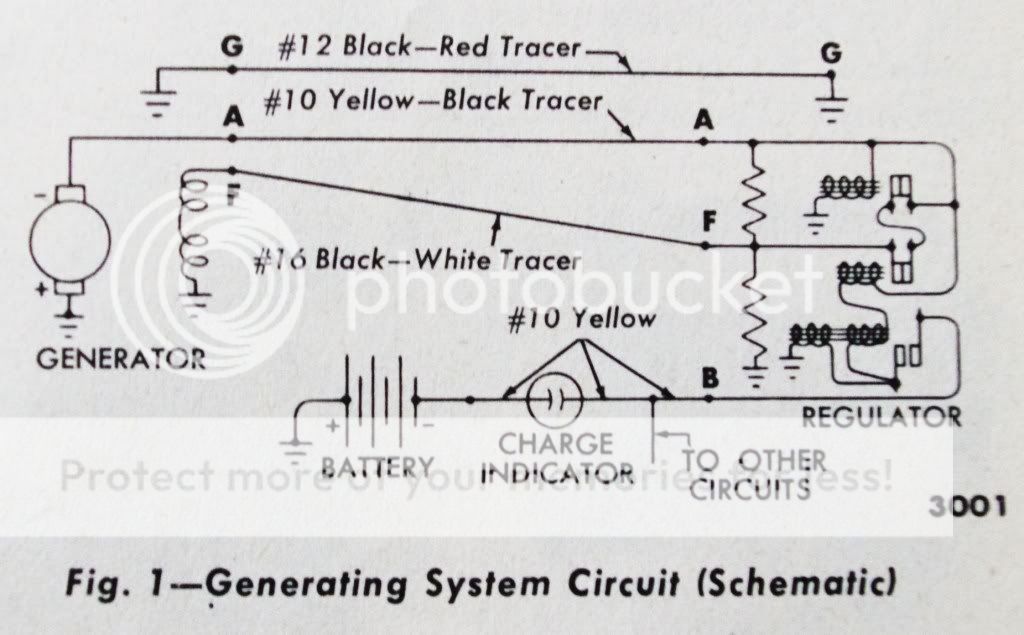 1950 Ford generator wiring #6